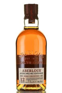 Aberlour 12 Years Non-Сhillfiltered - виски Аберлауэр 12 лет Спейсайд без холодной фильтрации 0.7 л в тубе