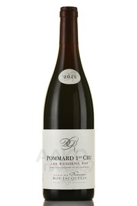 Pommard 1-er Cru Les Rugiens Bas AOC - вино Поммар Премье Крю Ружьен Ба АОС 2015 год 0.75 л красное сухое