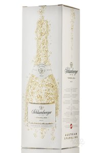 Schlumberger Sparkling Brut Klassik Gift Box - игристое вино Шлюмбергер Спарклинг Брют Классик 0.75 л в п/у