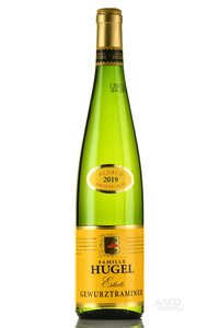 Hugel Gewurztraminer Estate Alsace - вино Хюгель Истэйт Гевюрцтраминер 0.75 л белое полусухое