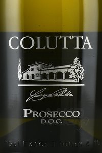 Colutta Prosecco DOC Brut - вино игристое Колютта Просекко Брют 0.75 л