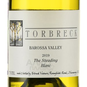 Torbreck The Steading Blanc - вино Торбрек Зе Стединг Блан 0.75 л белое сухое