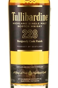 Tullibardine 228 - виски Туллибардин 228 0.7 л