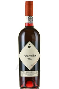 Churchills Tawny Port 10 Years Old - портвейн Черчилльс Тони Порт 10 лет 0.5 л