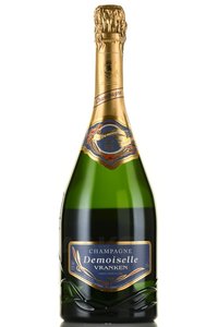 Champagne Vranken Demoiselle - шампанское Шампань Вранкен Демуазель 0.75 л белое брют в п/у