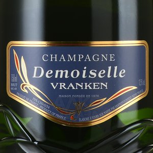 Champagne Vranken Demoiselle - шампанское Шампань Вранкен Демуазель 0.75 л белое брют в п/у