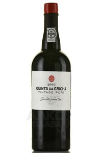 Churchill’s Quinta Da Gricha Vintage Port 2003 - портвейн Черчилльс Кинта да Грича Винтаж Порт 2003 год 0.75 л