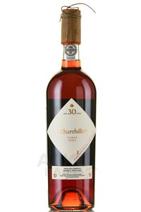 Churchill’s Tawny Port 30 years Old 1989 - портвейн Черчилльс Тони Порт 30 лет 1989 год 0.75 л в п/у красный