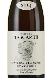 Tascante Contrada Sciaranuova Etna Rosso - вино Тасканте Контрада Шарануова Этна Россо 0.75 л красное сухое