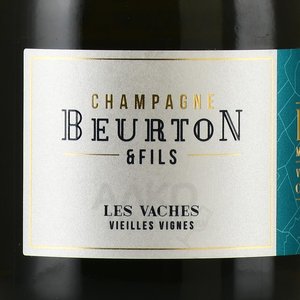 Beurton & Fils Les Vaches Vieilles Vignes Champagne - шампанское Шампань Бертон э Фис Ле Ваш Вьей Винь 0.75 л белое брют