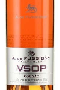 A. de Fussigny Cellar Blend VSOP - коньяк А. де Фуссиньи Селлар Бленд ВСОП 0.7 л