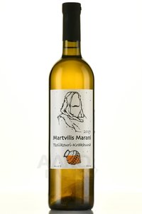 Martvilis Marani Tsolikouri Krakhuna - вино сортовое Мартвилис Марани Цоликоури-Крахуна 0.75 л белое сухое
