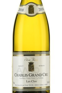 Maison Olivier Chablis Grand Cru Les Clos - вино Мэзон Оливье Шабли Гран Крю Ле Кло 0.75 л белое сухое