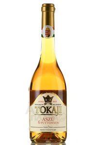 Tokaji Aszu 6 Puttonyos - вино Токай Асу 6 Путтоньош 0.5 л белое сладкое