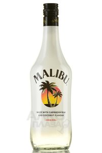Malibu Coconut - ликер Малибу Кокосовый 0.7 л
