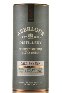 Aberlour Casg Annamh old in tube - виски Аберлауэр Касг Аннам 0.7 л в тубе