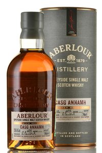 Aberlour Casg Annamh old in tube - виски Аберлауэр Касг Аннам 0.7 л в тубе