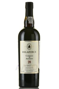 Delaforce Curious & Ancient 20 Year Old Tawny Port - портвейн Делафорс Цириус энд Ансиент 20 лет Олд Тони Порто 0.75 л