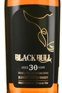 Duncan Taylor Black Bull 30 Year Old Blended - виски Дункан Тэйлор Блэк Булл Блэндед 30 лет 0.7 л в п/у