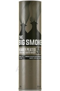 The Big Smoke Heavily Peated - виски Зе Биг Смоук Хевили Питед в тубе 0.7 л