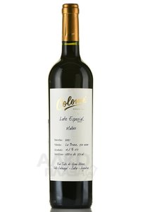 Colome Lote Especial Malbec - вино Коломе Лоте Эспесиаль Мальбек 0.75 л красное сухое