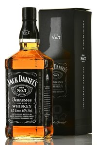 Jack Daniels Tennessee - виски Джек Дэниелс Теннесси 1 л в п/у