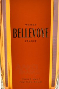 Bellevoye Finition Rhum - виски Бельвуа Финисьон Ром 0.7 л в п/у