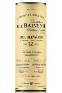 The Balvenie DoubleWood 12 years - виски Балвени ДаблВуд 0.7 л 12 лет