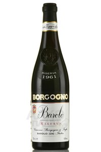 Barolo Riserva 1961 - вино Бароло Ризерва 1961 год 0.75 л красное сухое в п/у