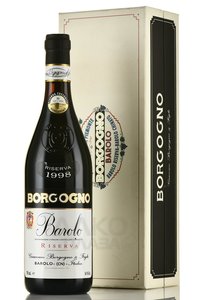 Barolo Riserva 1998 - вино Бароло Ризерва 1998 год 0.75 л красное сухое в п/у