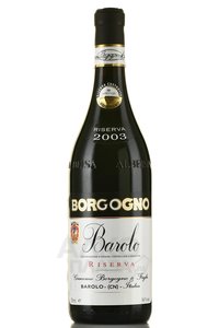 Barolo Riserva 2003 - вино Бароло Ризерва 2003 год 0.75 л красное сухое в п/у