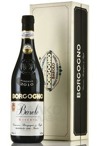 Barolo Riserva 2010 - вино Бароло Ризерва 2010 год 0.75 л красное сухое в п/у