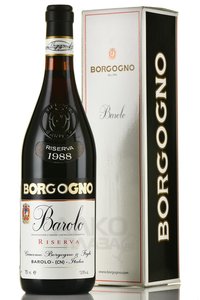 Barolo Riserva 1988 - вино Бароло Ризерва 1988 год 0.75 л красное сухое в п/у