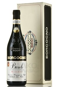 Barolo Riserva 2009 - вино Бароло Ризерва 2009 год 0.75 л красное сухое в п/у