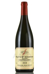 Nuits-Saint-Georges Premier Cru Les Pruliers - вино Нюи-Сен-Жорж Премье Крю Ле Прюльер 0.75 л красное сухое