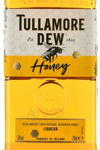 Tullamore Dew Honey 3 Years - виски Талмор Дью Хани 3 года 0.7 л