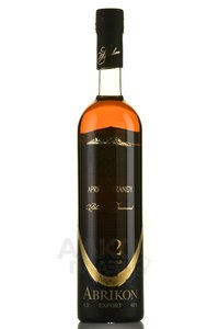 Abrikon Black Diamond Apricot 12 лет - бренди Абрикон Блэк Даймонд Абрикосовый 12 лет 0.5 л