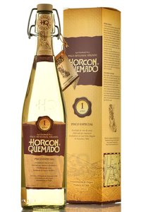 Horcon Quemado Pisco Especial 1 Ano - писко Оркон Кемадо Писко Эспесиал 1 год 0.645 л в п/у