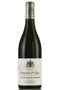 Volnay Premier Cru Carelle sous la Chapelle - вино Вольне Премье Крю Карель су ла Шапель 2019 год 0.75 л красное сухое