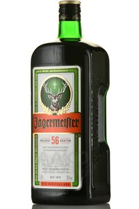 Jagermeister - ликер десертный Ягермайстер травяной 1.75 л