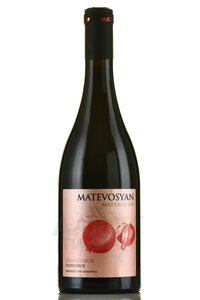 Matevosyan Pomegranate - вино Матевосян Гранатовое 0.75 л красное сухое