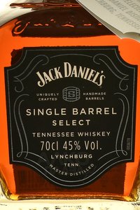 Jack Daniel’s Single Barrel - виски Джек Дэниел’с Сингл Бэррэл 0.7 л в п/у