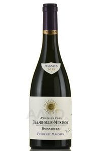 Frederic Magnien Chambolle-Musigny 1-er Cru Borniques - вино Фредерик Маньен Шамболь Мюзини Премье Крю Борник 2018 год 0.75 л красное сухое