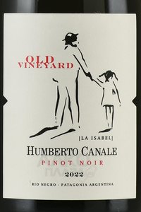 Humberto Canale Old Vineyard Pinot Noir - вино Умберто Канале Олд Винеярд Пино Нуар 0.75 л красное сухое