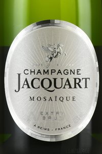 Champagne Jacquart Extra-Brut Mosaique - шампанское Шампань Жакарт Экстра Брют Мозаик 0.75 л