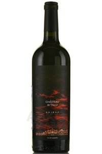 Chateau de Talu Shiraz - вино Шато де Талю Шираз 0.75 л красное сухое