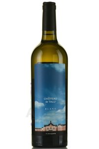 Chateau De Talu Blanc - вино Шато де Талю Блан 0.75 л белое сухое