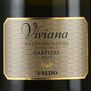 Valdo Cuvee Viviana Valdobbiadene Superiore di Cartizze DOCG - вино игристое Вальдо Кюве Вивиана Вальдоббьядене Супериореди Картице ДОКГ 0.75 л белое полусухое