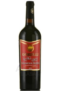 Gorelli Alazani Valley - вино Горелли Алазанская Долина 2021 год 0.75 л красное полусладкое