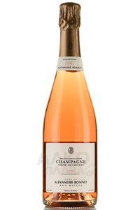 Alexandre Bonnet Rose - шампанское Александр Бонне Розе 0.75 л розовое экстра брют в п/у